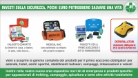 PRODOTTI PER IL PRIMO SOCCORSO E KIT DI EMERGENZA PER LA RIANIMAZIONE