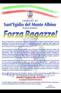 Manifesto amministrazione comunale