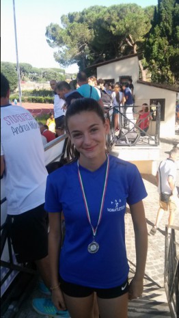 Flavia 2° posto nel salto in alto Cadette