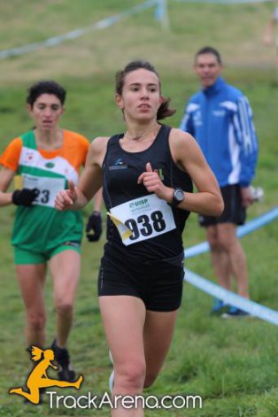 L'arrivo di Noemi Felici (foto TrackArena)