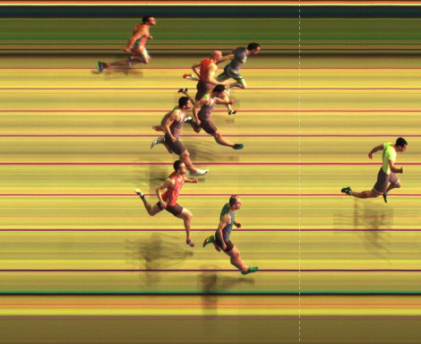 Pothofinish della vittoria di Marco nei 200 m