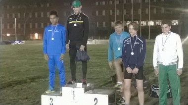 Premiazione terzo posto nell'alto di Eddy
