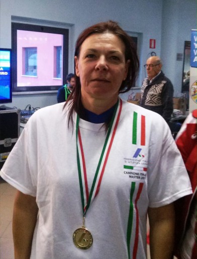 La campionessa Rosanna Rosati
