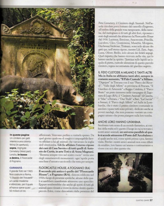 Ecco l'articolo che parla di noi Ecco l'articolo che parla di noi