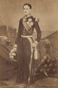 König Franz II in Gaeta König Franz II in Gaeta