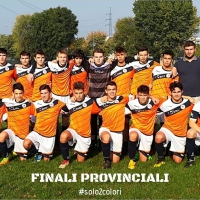 Allievi 2002 alle finali provinciali del campionato.